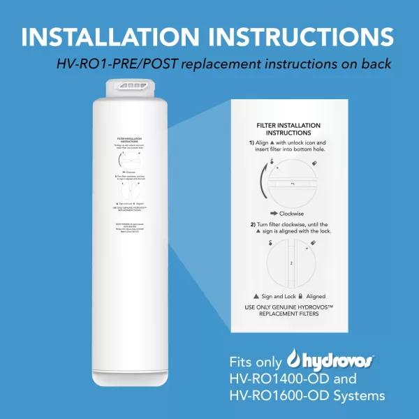 HV-RO1-PREPOST Tankless Replacement Filter